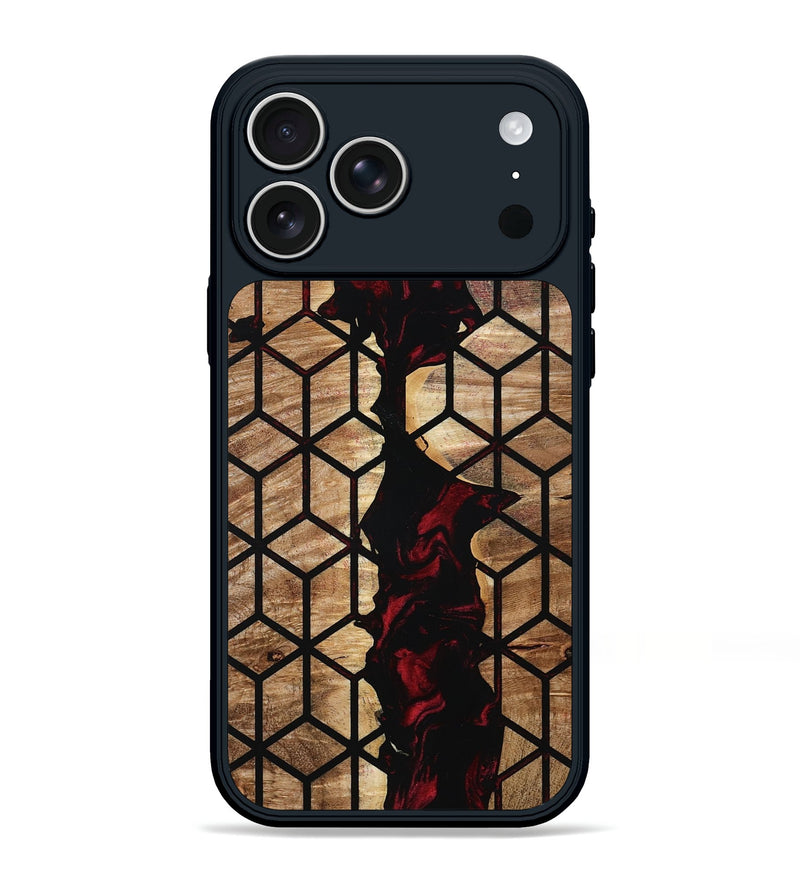 iPhone 17 Pro Max Wood Phone Case - Renee (Pattern, 801043)