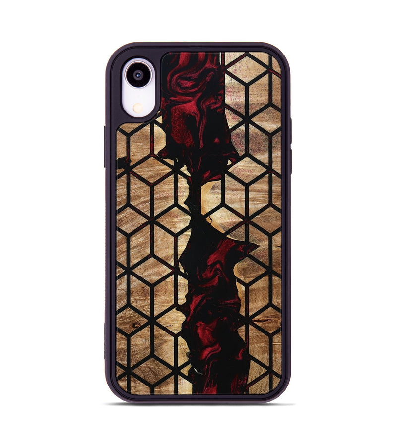 iPhone Xr Wood Phone Case - Renee (Pattern, 801043)