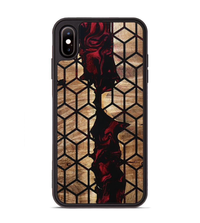 iPhone Xs Max Wood Phone Case - Renee (Pattern, 801043)