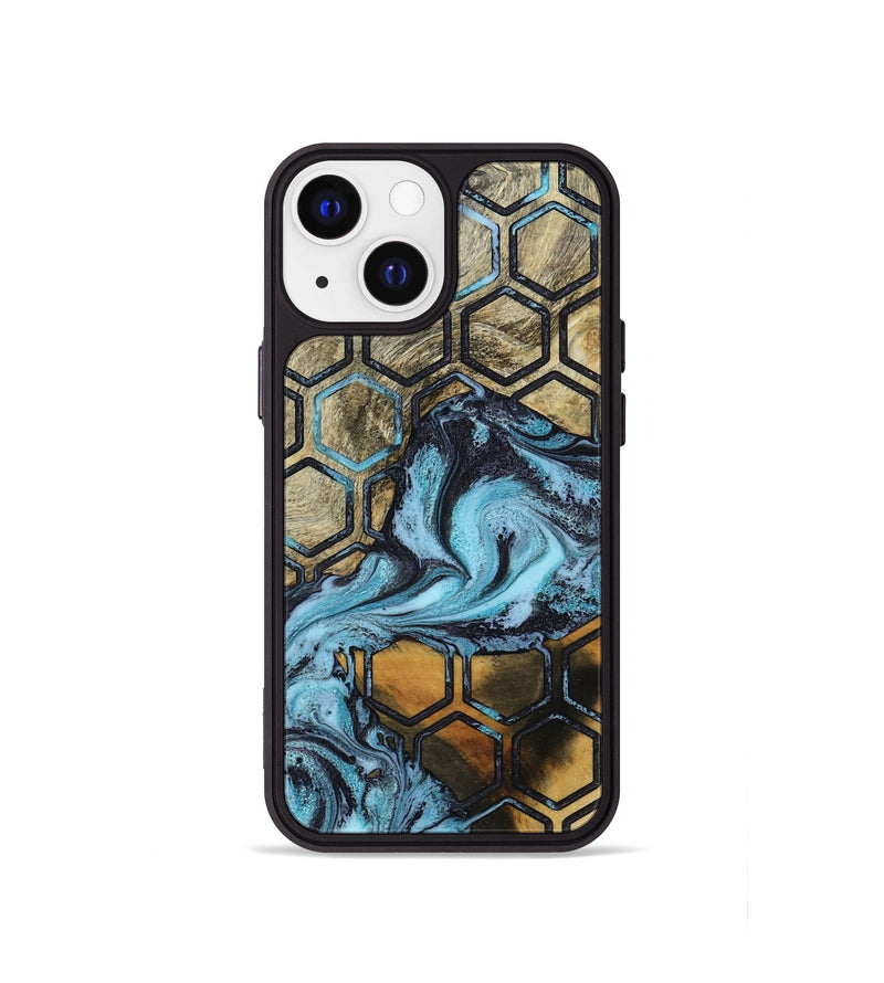 iPhone 13 mini Wood Phone Case - Eunice (Pattern, 801044)