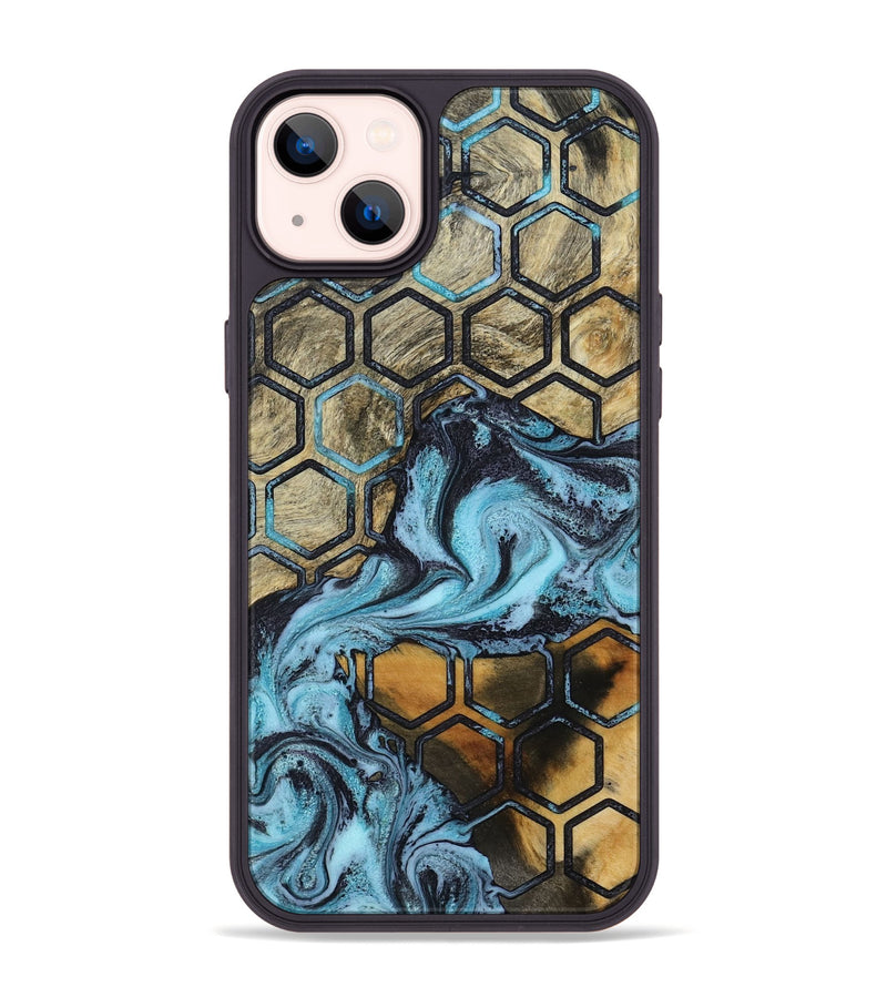 iPhone 14 Plus Wood Phone Case - Eunice (Pattern, 801044)