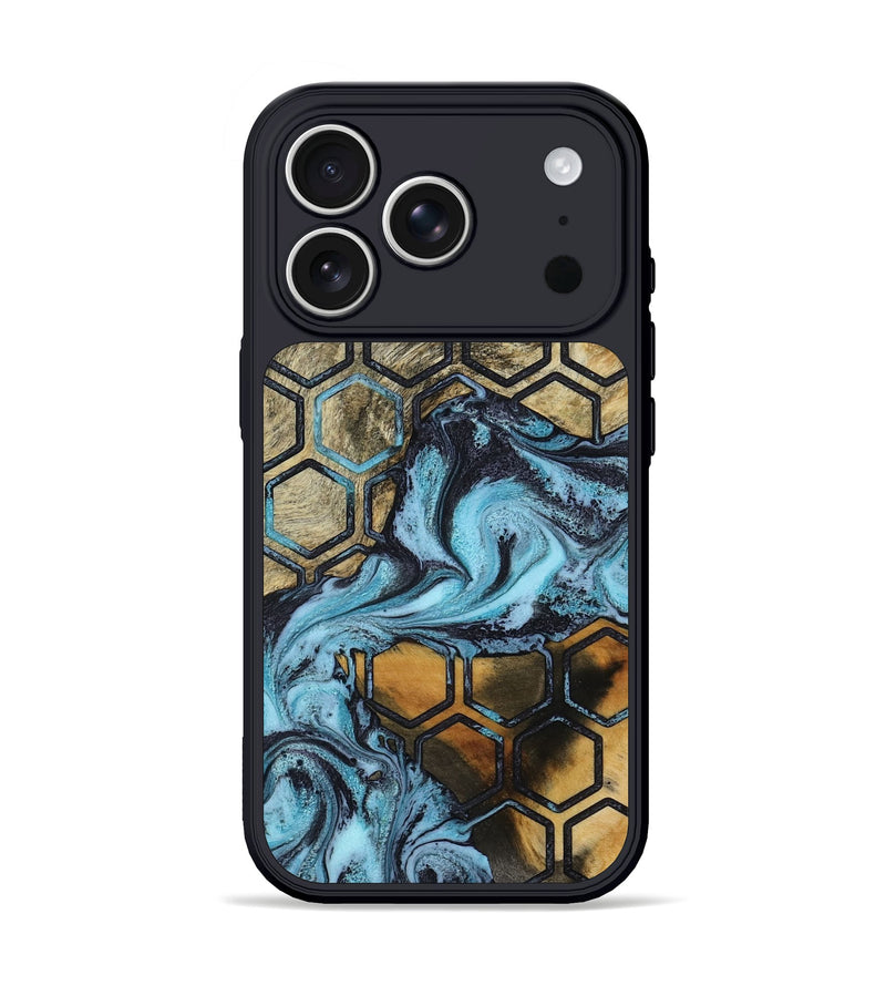 iPhone 17 Pro Wood Phone Case - Eunice (Pattern, 801044)