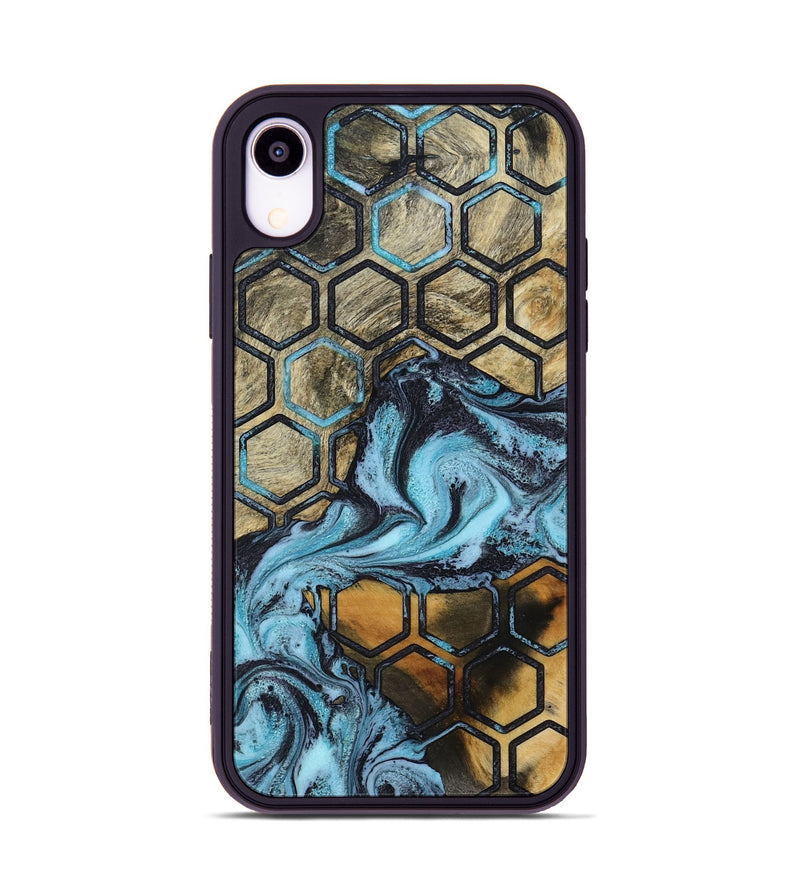 iPhone Xr Wood Phone Case - Eunice (Pattern, 801044)