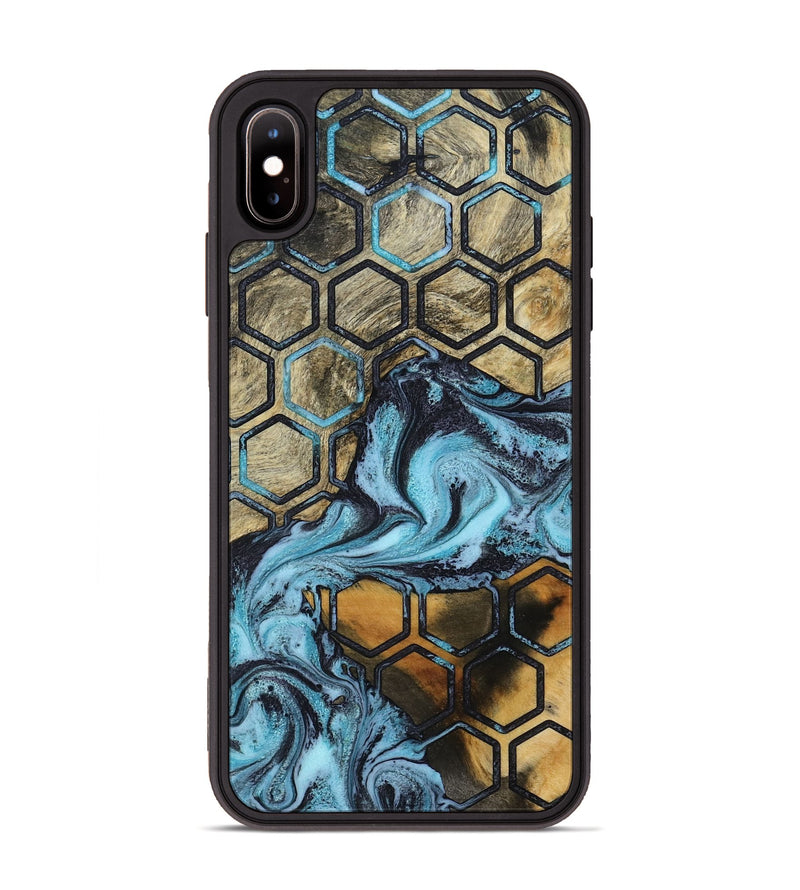 iPhone Xs Max Wood Phone Case - Eunice (Pattern, 801044)