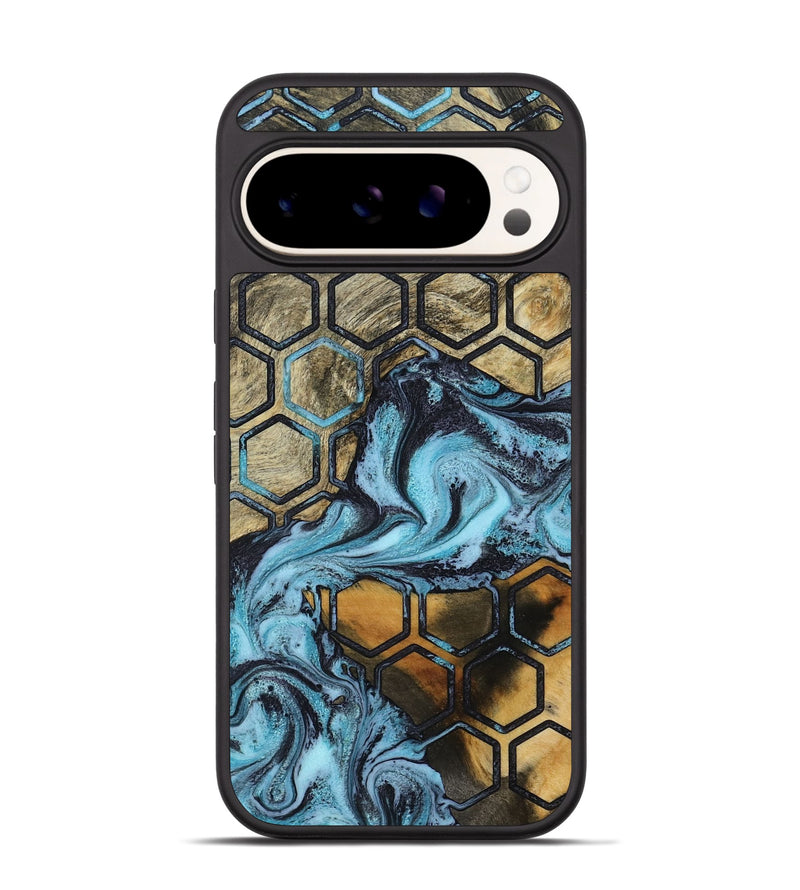 Pixel 9 Wood Phone Case - Eunice (Pattern, 801044)