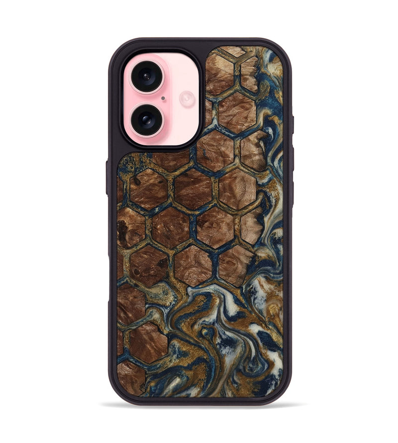 iPhone 16 Wood Phone Case - Jarred (Pattern, 801047)