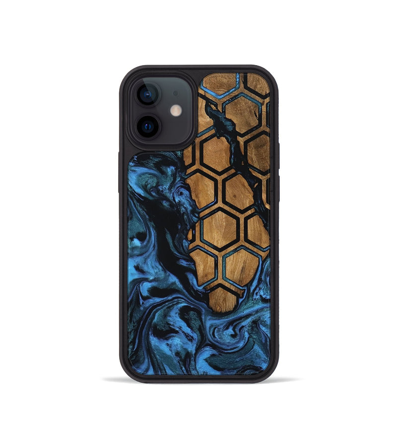 iPhone 12 mini Wood Phone Case - Alaia (Pattern, 801049)