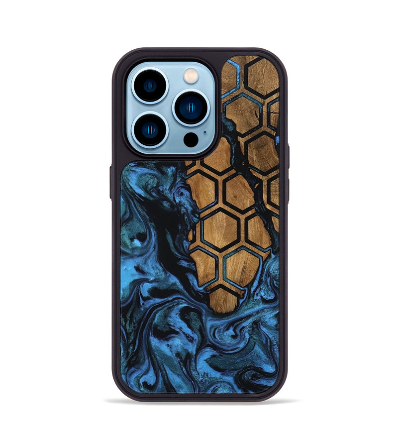 iPhone 14 Pro Wood Phone Case - Alaia (Pattern, 801049)