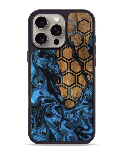 iPhone 16 Pro Max Wood Phone Case - Alaia (Pattern, 801049)