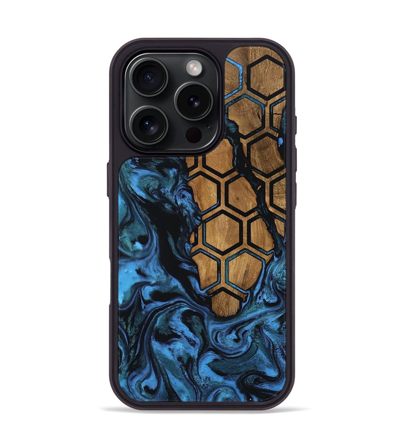 iPhone 16 Pro Wood Phone Case - Alaia (Pattern, 801049)