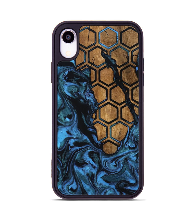 iPhone Xr Wood Phone Case - Alaia (Pattern, 801049)