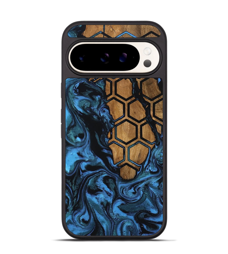 Pixel 9 Wood Phone Case - Alaia (Pattern, 801049)