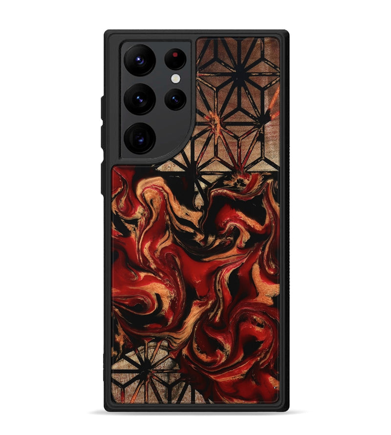 Galaxy S22 Ultra Wood Phone Case - Lane (Pattern, 801050)