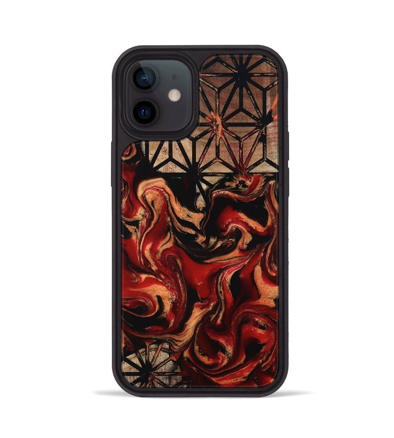 iPhone 12 Wood Phone Case - Lane (Pattern, 801050)