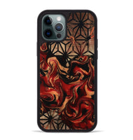 iPhone 12 Pro Max Wood Phone Case - Lane (Pattern, 801050)