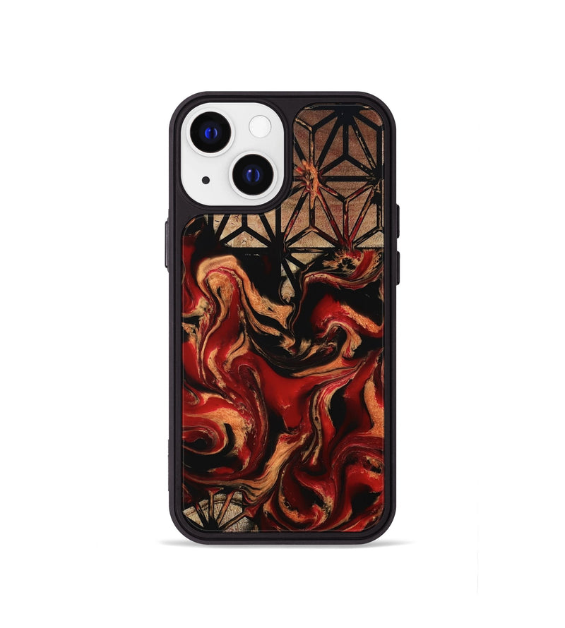 iPhone 13 mini Wood Phone Case - Lane (Pattern, 801050)