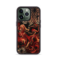 iPhone 13 Pro Wood Phone Case - Lane (Pattern, 801050)