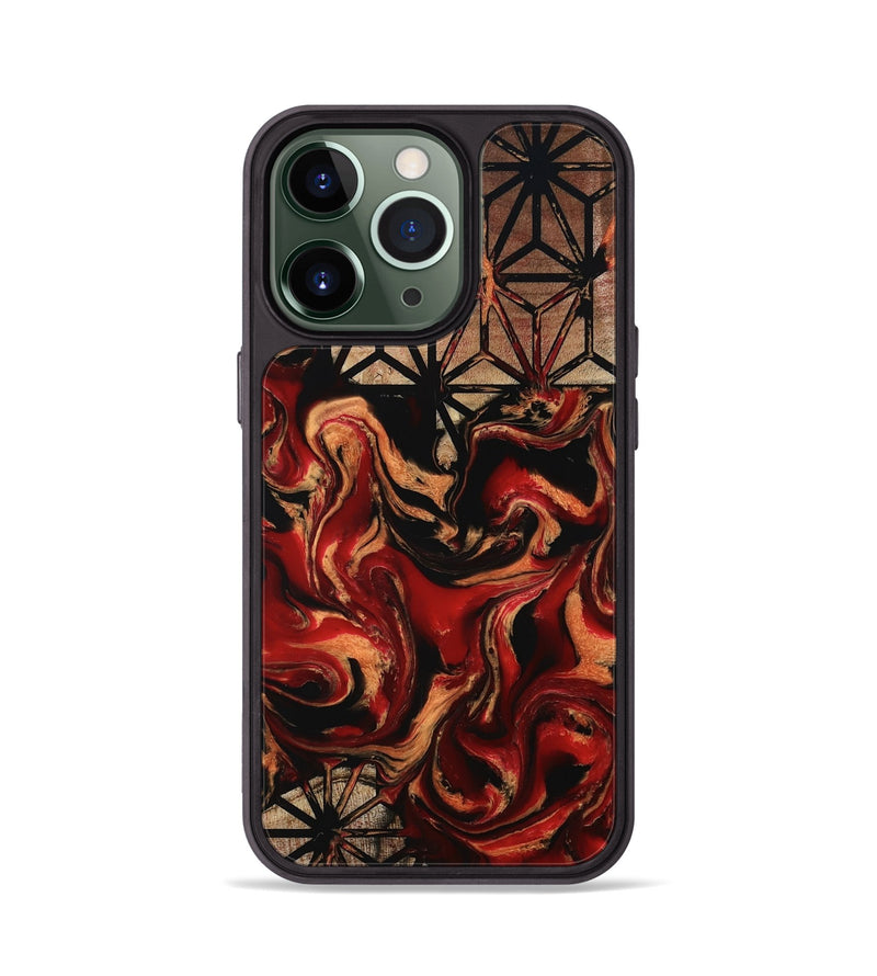 iPhone 13 Pro Wood Phone Case - Lane (Pattern, 801050)