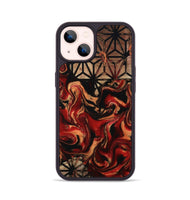 iPhone 14 Wood Phone Case - Lane (Pattern, 801050)