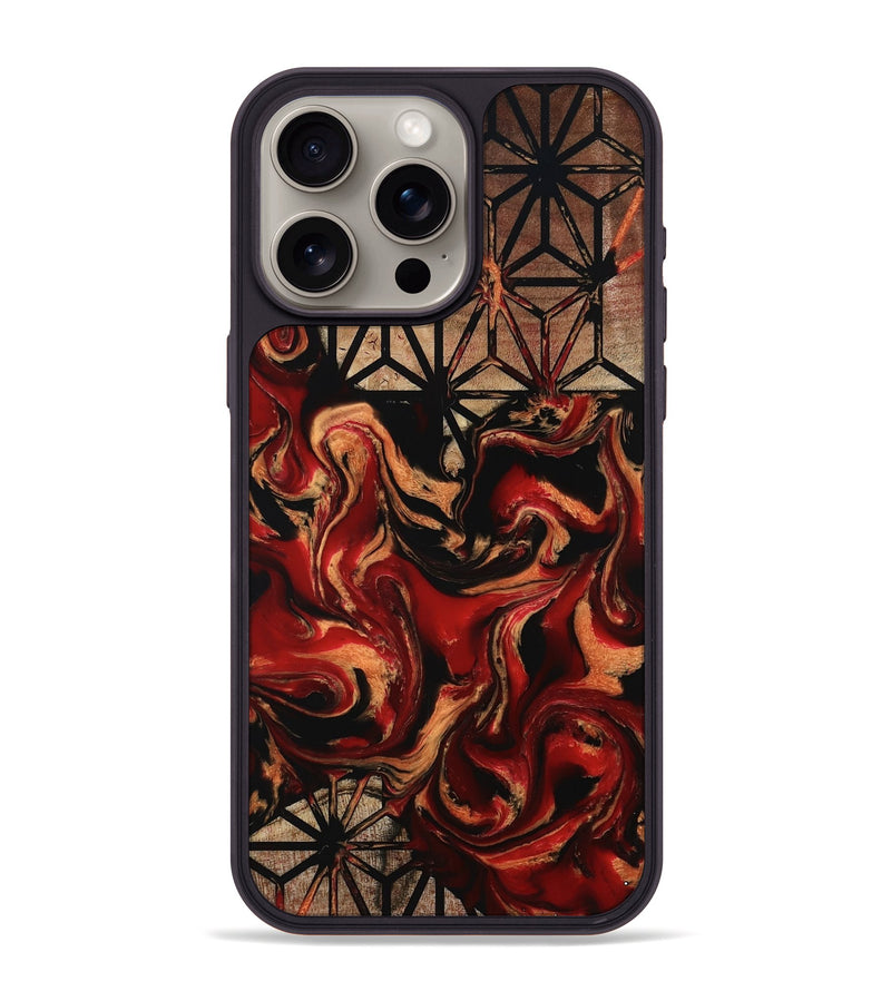 iPhone 15 Pro Max Wood Phone Case - Lane (Pattern, 801050)