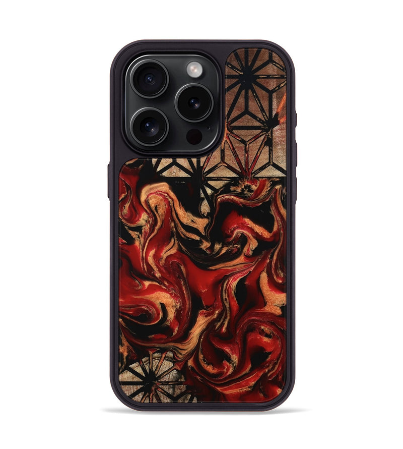 iPhone 15 Pro Wood Phone Case - Lane (Pattern, 801050)
