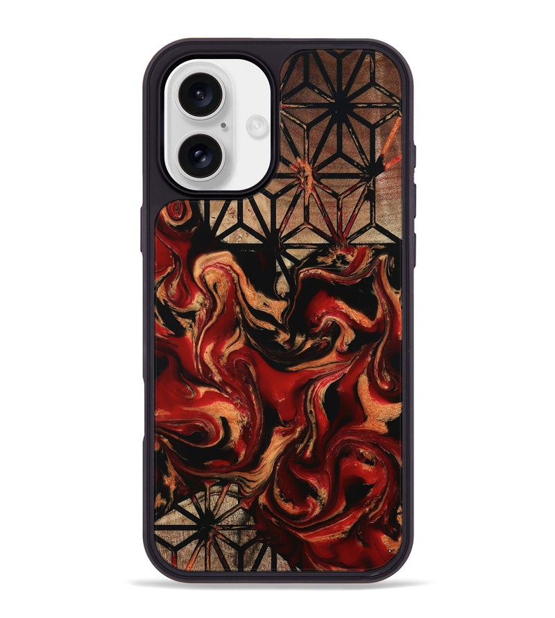 iPhone 16 Plus Wood Phone Case - Lane (Pattern, 801050)