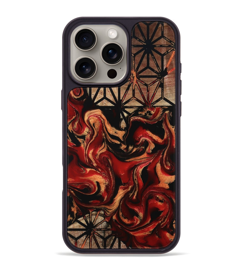 iPhone 16 Pro Max Wood Phone Case - Lane (Pattern, 801050)