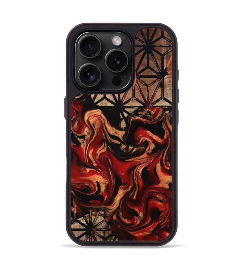 iPhone 16 Pro Wood Phone Case - Lane (Pattern, 801050)