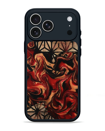 iPhone 17 Pro Max Wood Phone Case - Lane (Pattern, 801050)