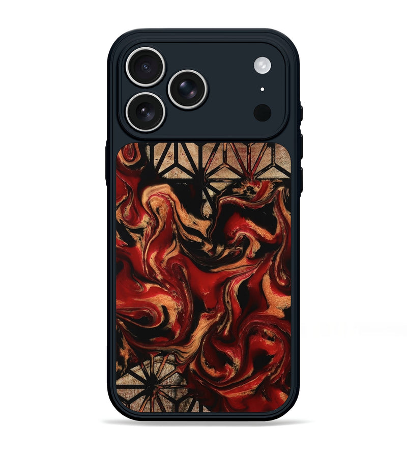 iPhone 17 Pro Max Wood Phone Case - Lane (Pattern, 801050)