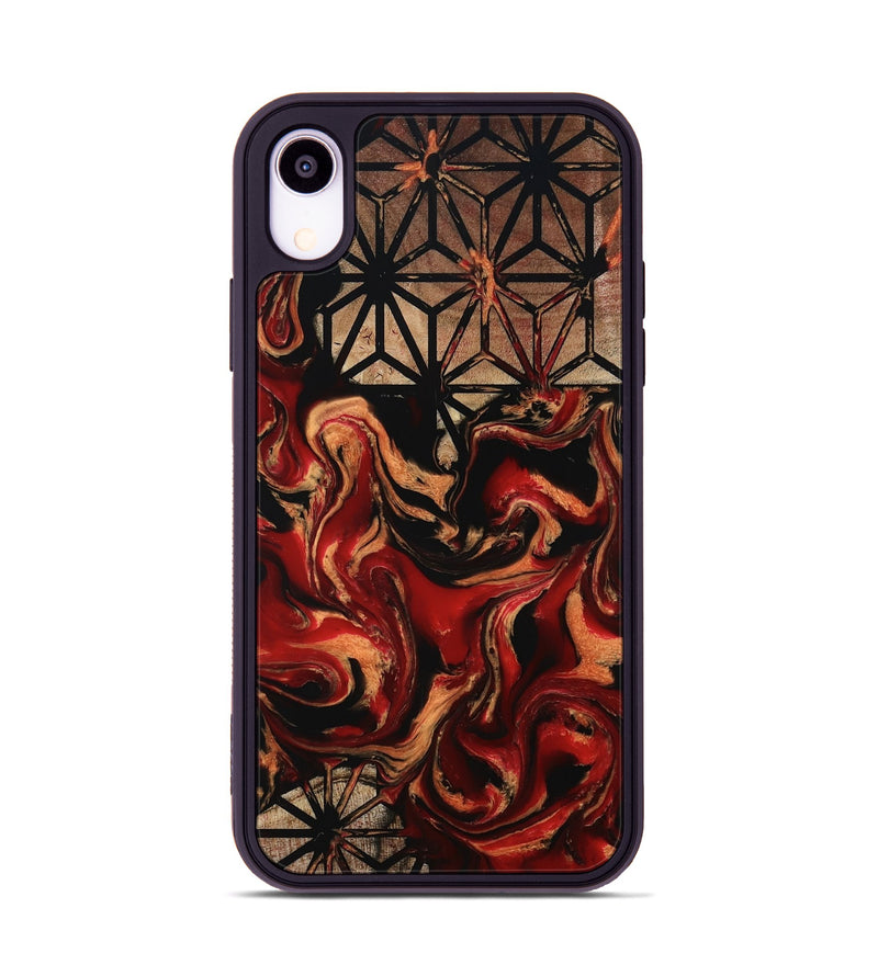 iPhone Xr Wood Phone Case - Lane (Pattern, 801050)