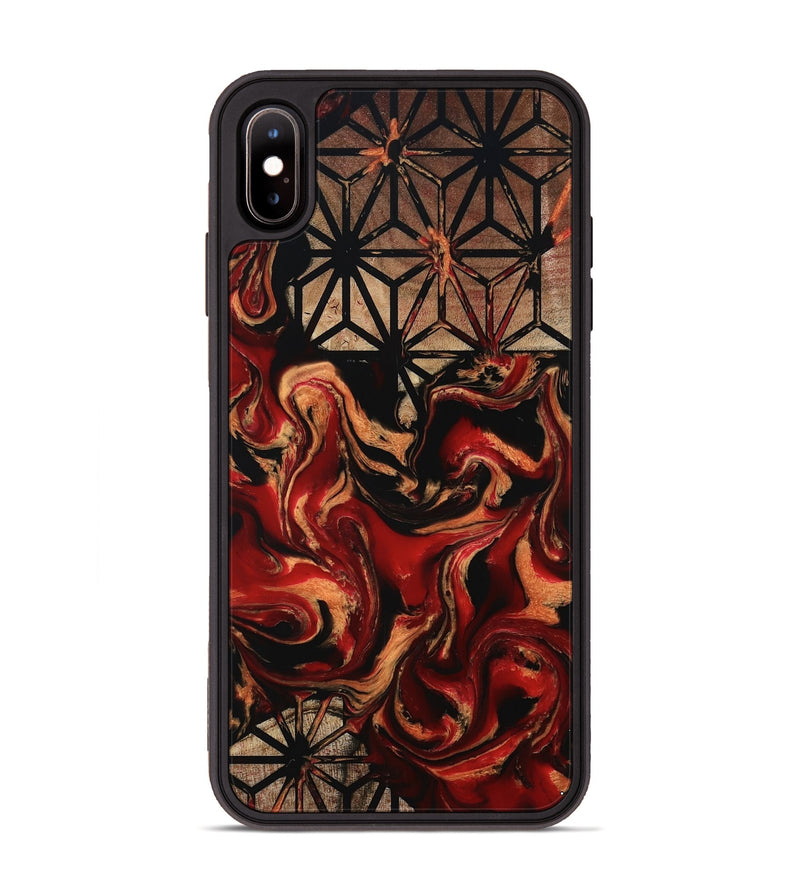 iPhone Xs Max Wood Phone Case - Lane (Pattern, 801050)