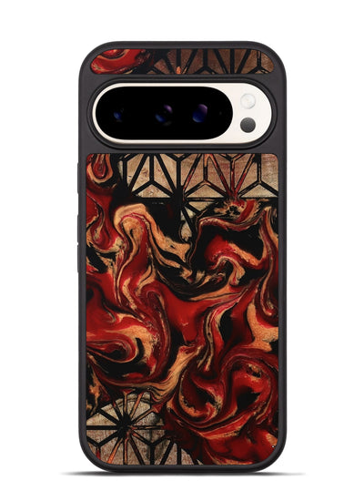 Pixel 9 Wood Phone Case - Lane (Pattern, 801050)