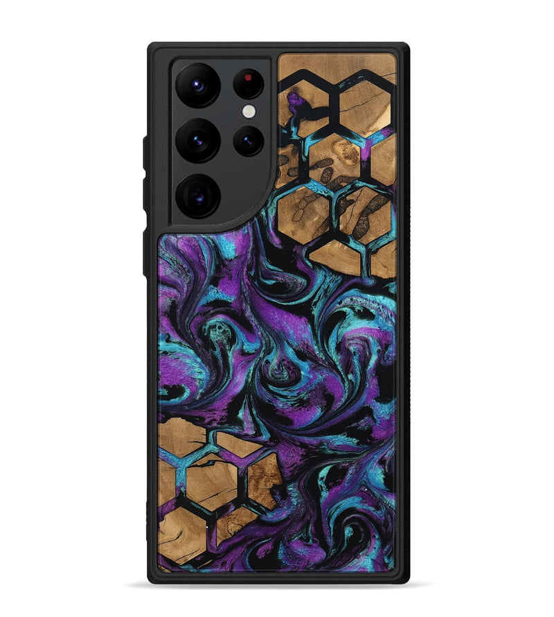 Galaxy S22 Ultra Wood Phone Case - Sammy (Pattern, 801051)
