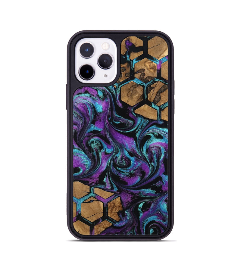iPhone 11 Pro Wood Phone Case - Sammy (Pattern, 801051)