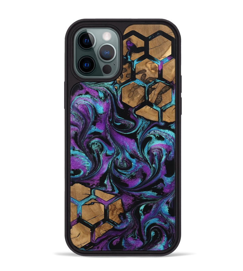 iPhone 12 Pro Max Wood Phone Case - Sammy (Pattern, 801051)
