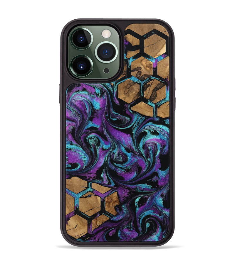 iPhone 13 Pro Max Wood Phone Case - Sammy (Pattern, 801051)