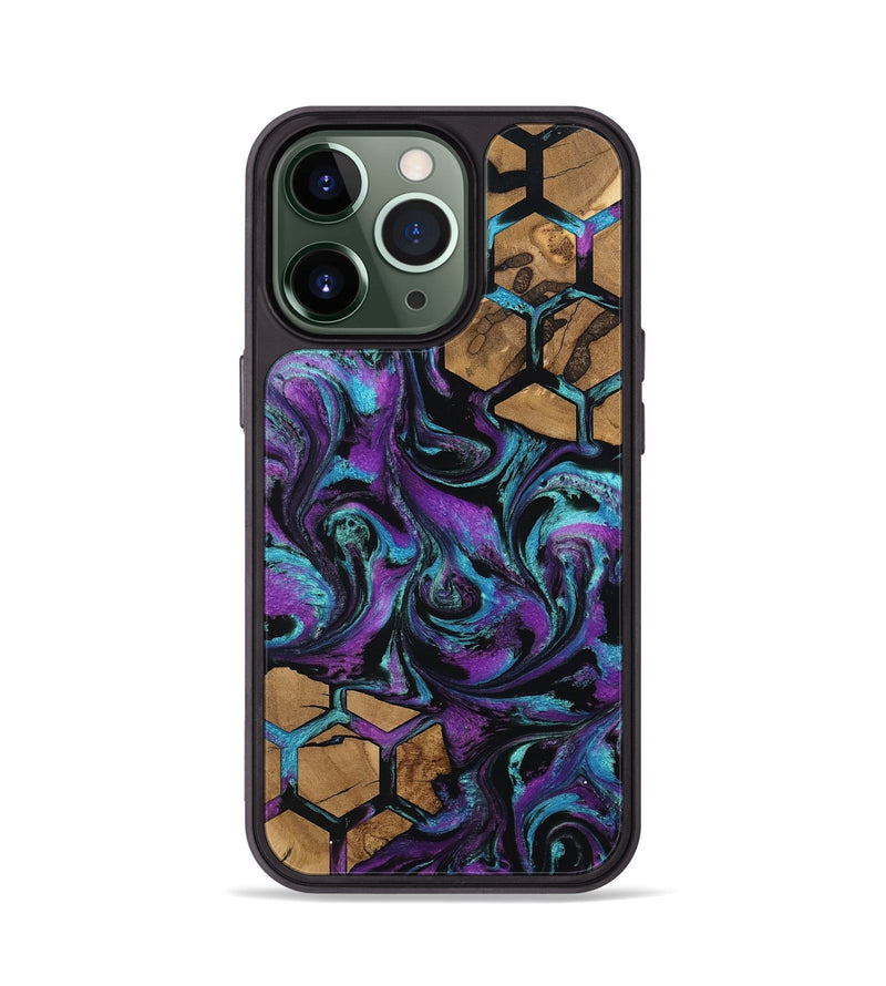 iPhone 13 Pro Wood Phone Case - Sammy (Pattern, 801051)