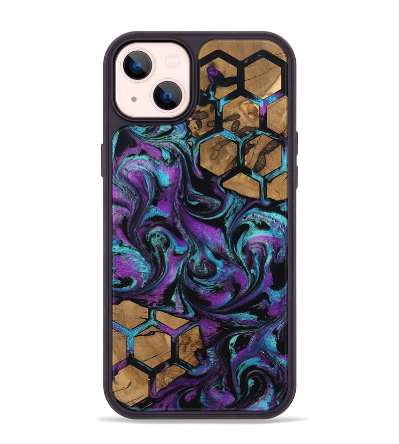 iPhone 14 Plus Wood Phone Case - Sammy (Pattern, 801051)