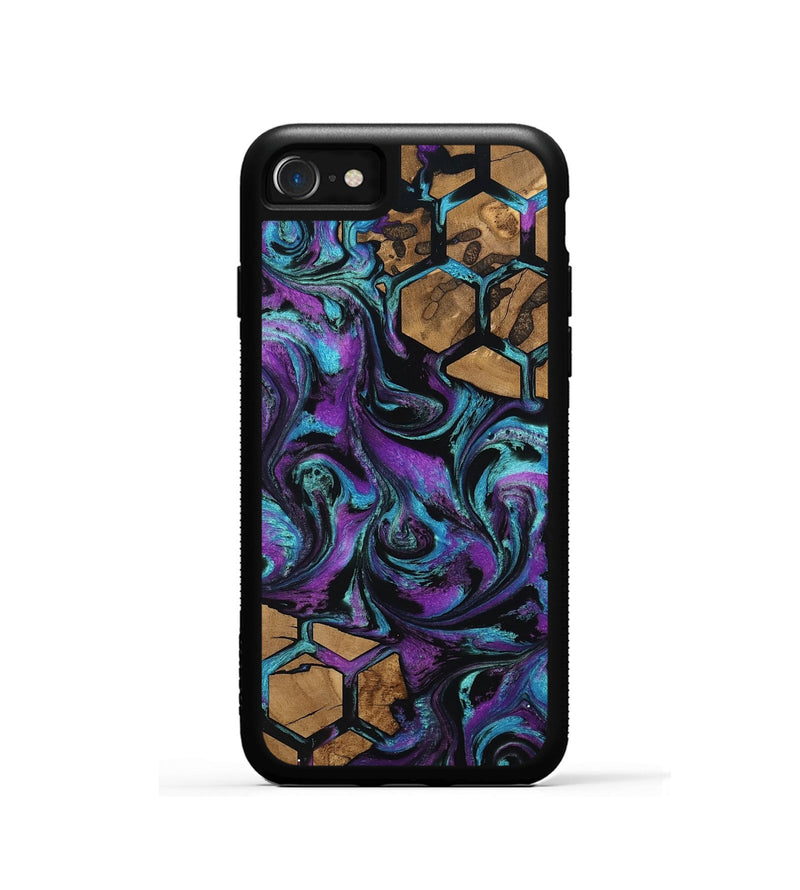 iPhone SE Wood Phone Case - Sammy (Pattern, 801051)