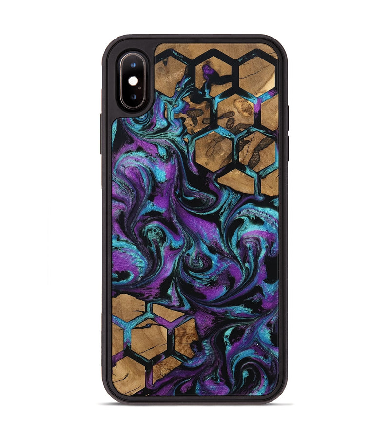 iPhone Xs Max Wood Phone Case - Sammy (Pattern, 801051)