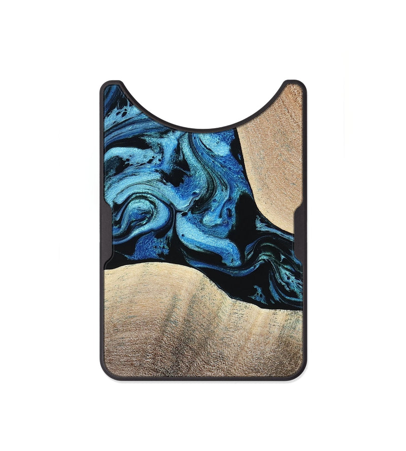 Alloy Wood Wallet - Michel (Blue, 801052)