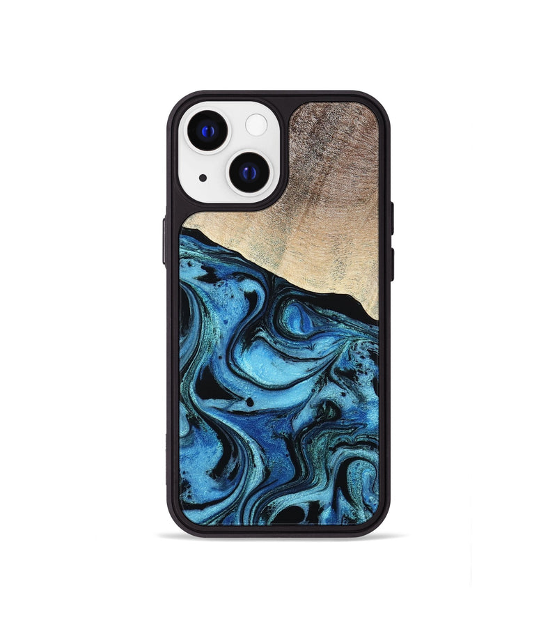 iPhone 13 mini Wood Phone Case - Madison (Ombre, 801053)