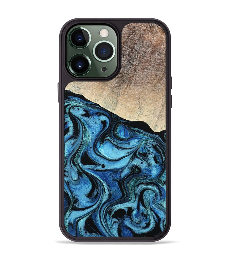 iPhone 13 Pro Max Wood Phone Case - Madison (Ombre, 801053)