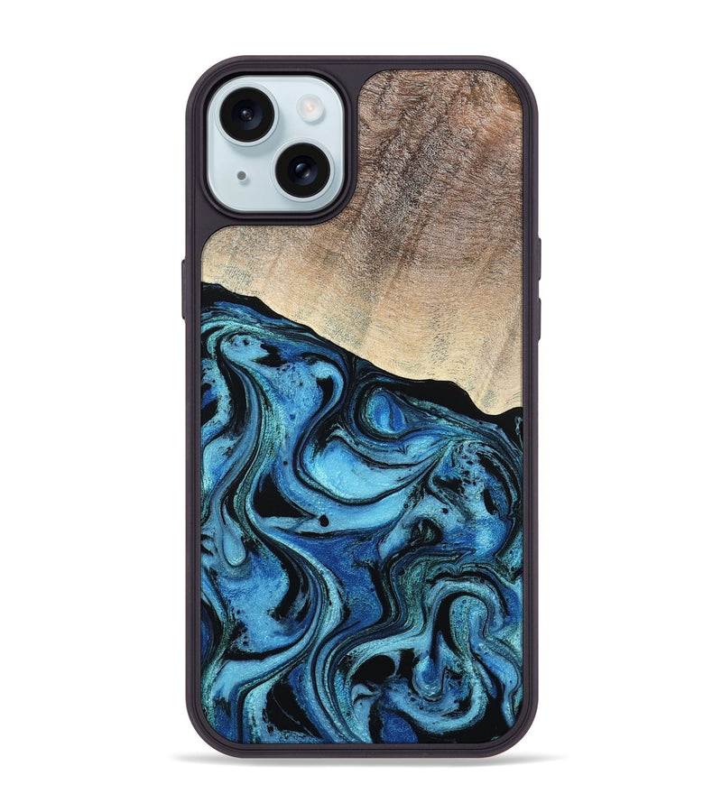 iPhone 15 Plus Wood Phone Case - Madison (Ombre, 801053)