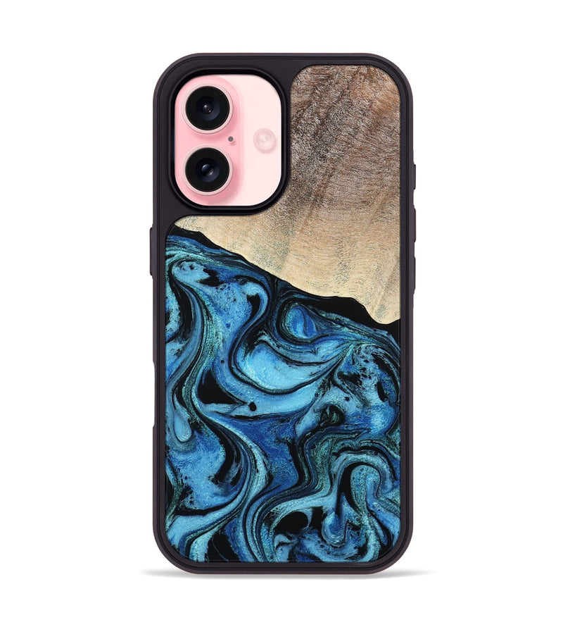 iPhone 16 Wood Phone Case - Madison (Ombre, 801053)