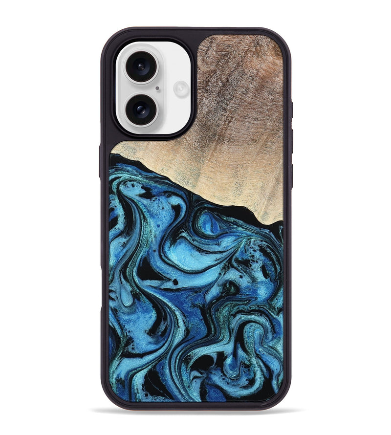iPhone 16 Plus Wood Phone Case - Madison (Ombre, 801053)