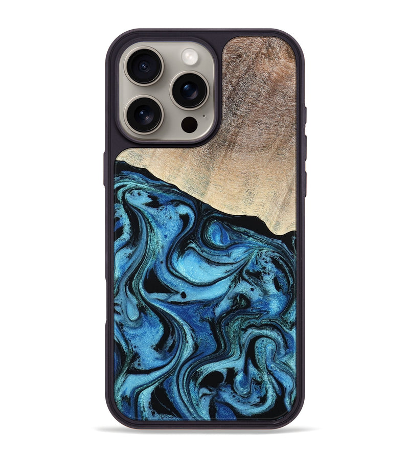 iPhone 16 Pro Max Wood Phone Case - Madison (Ombre, 801053)
