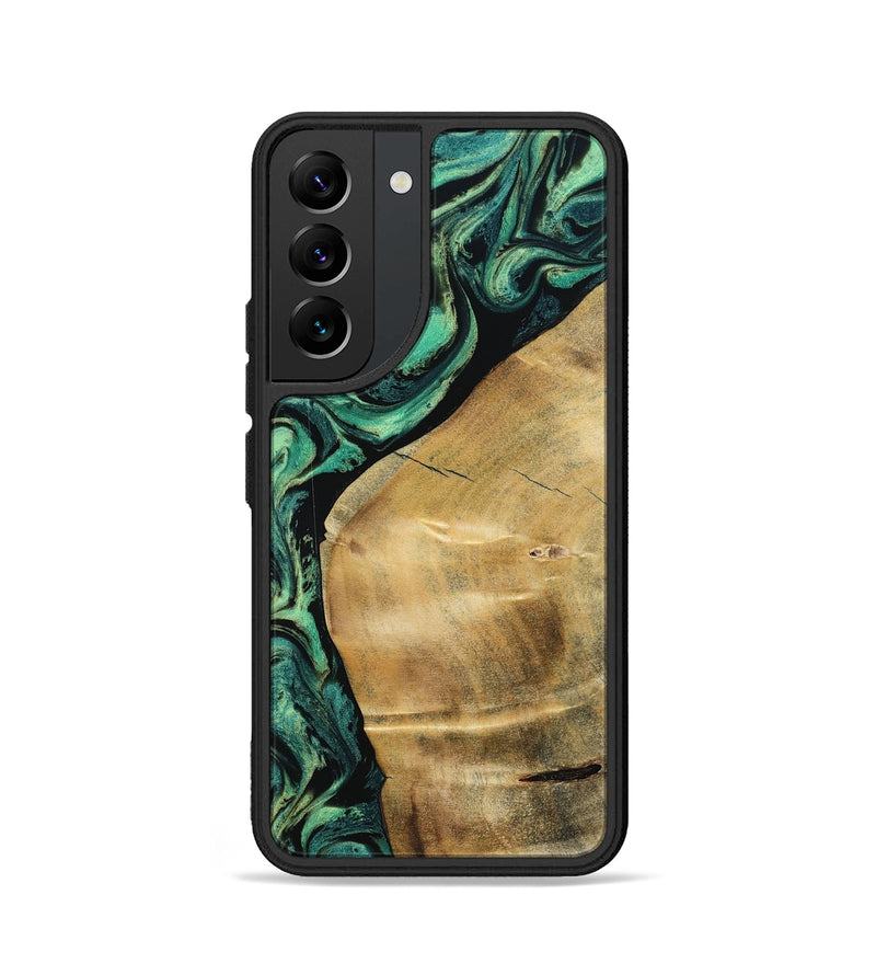 Galaxy S22 Wood Phone Case - Reid (Green, 801054)