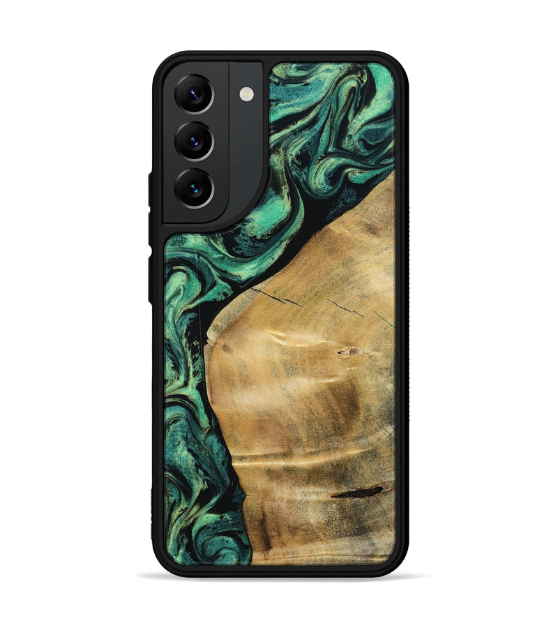 Galaxy S22 Plus Wood Phone Case - Reid (Green, 801054)